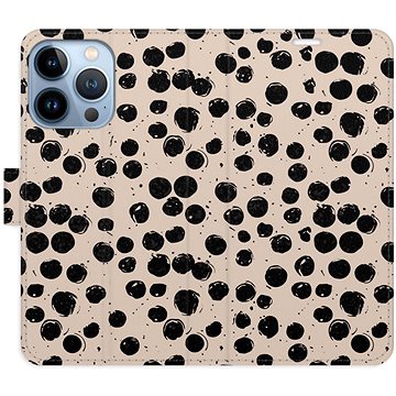 

iSaprio Flip pouzdro Dotted 02 pro iPhone 13 Pro