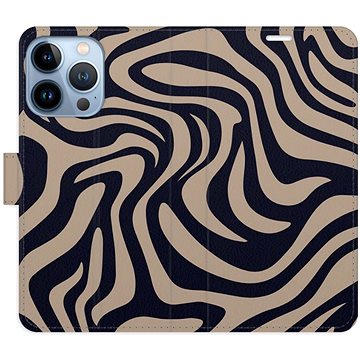 

iSaprio Flip pouzdro Zebra Black 02 pro iPhone 13 Pro