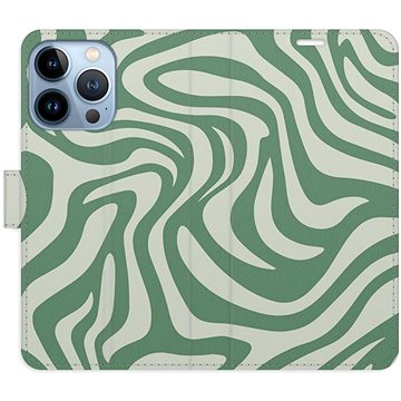 

iSaprio Flip pouzdro Zebra Green 02 pro iPhone 13 Pro