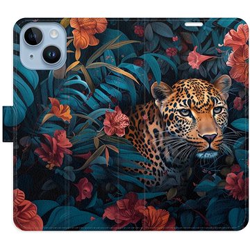 

iSaprio Flip pouzdro Flower Jaguar 02 pro iPhone 14