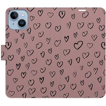 

iSaprio Flip pouzdro Heart Dark 02 pro iPhone 14