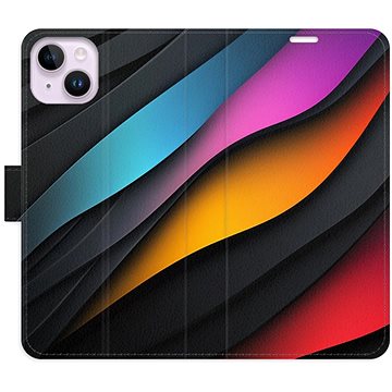 

iSaprio Flip pouzdro Color Waves pro iPhone 14 Plus