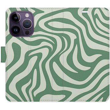 

iSaprio Flip pouzdro Zebra Green 02 pro iPhone 14 Pro