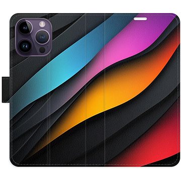 

iSaprio Flip pouzdro Color Waves pro iPhone 14 Pro Max