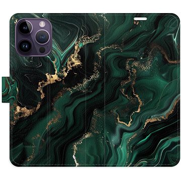 

iSaprio Flip pouzdro Emerald 02 pro iPhone 14 Pro Max