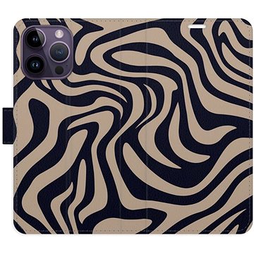 

iSaprio Flip pouzdro Zebra Black 02 pro iPhone 14 Pro Max