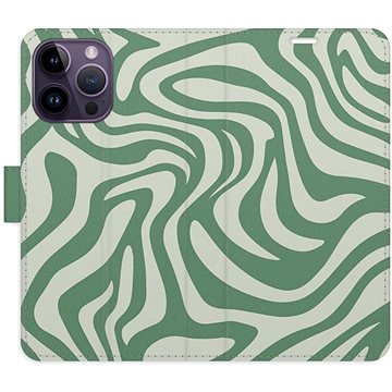 

iSaprio Flip pouzdro Zebra Green 02 pro iPhone 14 Pro Max
