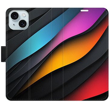 

iSaprio Flip pouzdro Color Waves pro iPhone 15