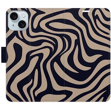 

iSaprio Flip pouzdro Zebra Black 02 pro iPhone 15 Plus