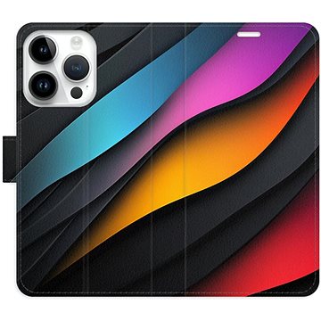 

iSaprio Flip pouzdro Color Waves pro iPhone 15 Pro
