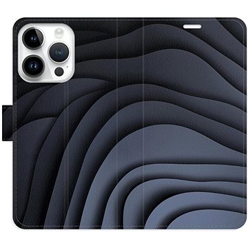 

iSaprio Flip pouzdro Dark Waves pro iPhone 15 Pro