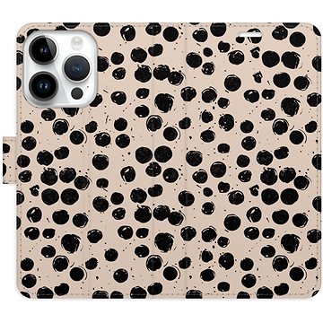 

iSaprio Flip pouzdro Dotted 02 pro iPhone 15 Pro