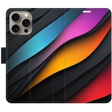

iSaprio Flip pouzdro Color Waves pro iPhone 15 Pro Max