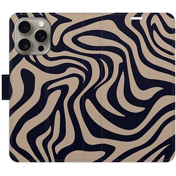 

iSaprio Flip pouzdro Zebra Black 02 pro iPhone 15 Pro Max