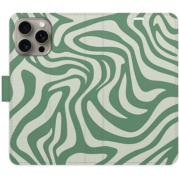 

iSaprio Flip pouzdro Zebra Green 02 pro iPhone 15 Pro Max