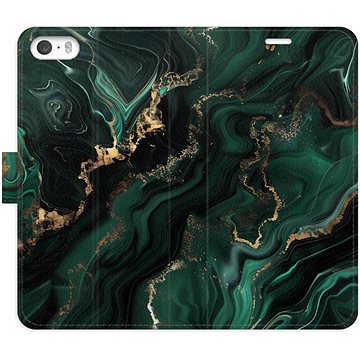 

iSaprio Flip pouzdro Emerald 02 pro iPhone 5/5S/SE