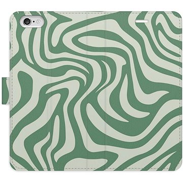 

iSaprio Flip pouzdro Zebra Green 02 pro iPhone 6/6S