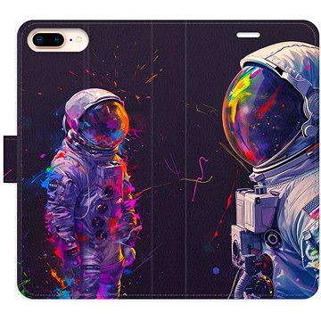 

iSaprio Flip pouzdro Neon Astronaut 02 pro iPhone 7 Plus