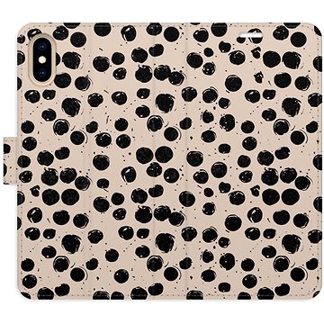 

iSaprio Flip pouzdro Dotted 02 pro iPhone X/XS