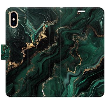 

iSaprio Flip pouzdro Emerald 02 pro iPhone X/XS