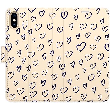 

iSaprio Flip pouzdro Heart Light 02 pro iPhone X/XS