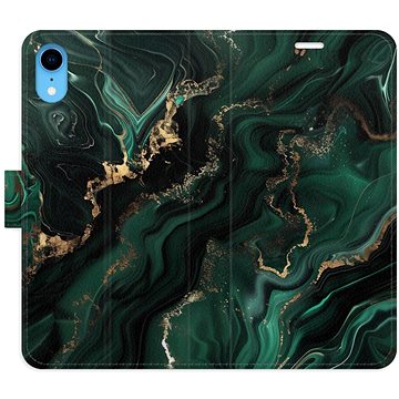 

iSaprio Flip pouzdro Emerald 02 pro iPhone XR