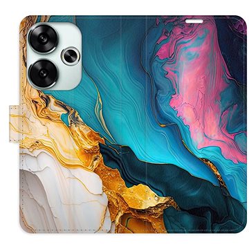 

iSaprio Flip pouzdro Colourful Marble pro Poco F6