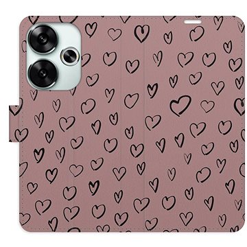 

iSaprio Flip pouzdro Heart Dark 02 pro Poco F6
