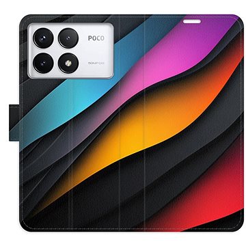 

iSaprio Flip pouzdro Color Waves pro Poco F6 Pro