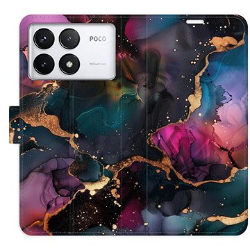 

iSaprio Flip pouzdro Dark Marble pro Poco F6 Pro