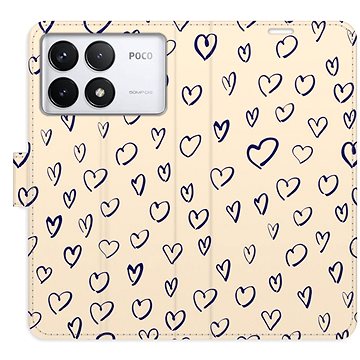 

iSaprio Flip pouzdro Heart Light 02 pro Poco F6 Pro