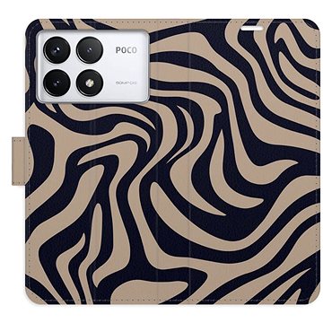 

iSaprio Flip pouzdro Zebra Black 02 pro Poco F6 Pro