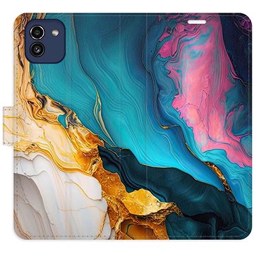 

iSaprio Flip pouzdro Colourful Marble pro Samsung Galaxy A03