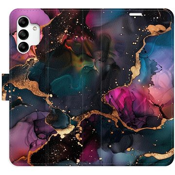 

iSaprio Flip pouzdro Dark Marble pro Samsung Galaxy A04s