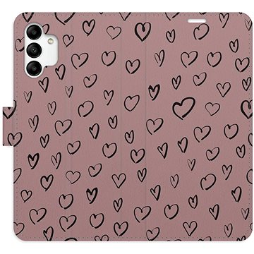 

iSaprio Flip pouzdro Heart Dark 02 pro Samsung Galaxy A04s