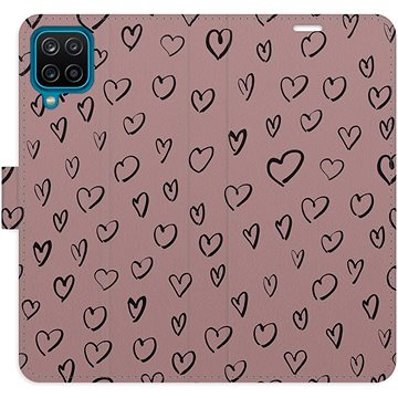

iSaprio Flip pouzdro Heart Dark 02 pro Samsung Galaxy A12