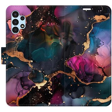 

iSaprio Flip pouzdro Dark Marble pro Samsung Galaxy A13 / A13 5G