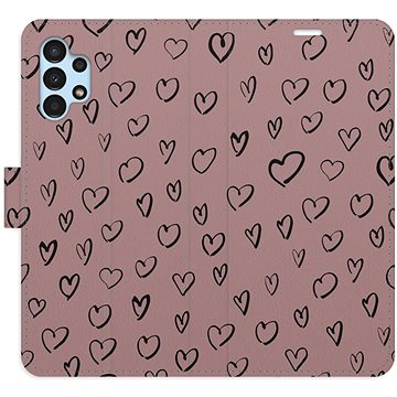 

iSaprio Flip pouzdro Heart Dark 02 pro Samsung Galaxy A13 / A13 5G