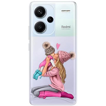 iSaprio Kissing Mom - Blond and Girl - Xiaomi Redmi Note 13 Pro+ 5G