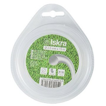 

ISKRA Struna do sekačky 2,0 mm, 15 m, kruhový profil