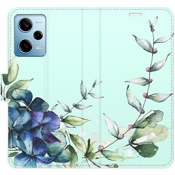 

iSaprio flip pouzdro Blue Flowers pro Xiaomi Redmi Note 12 Pro 5G / Poco X5 Pro 5G