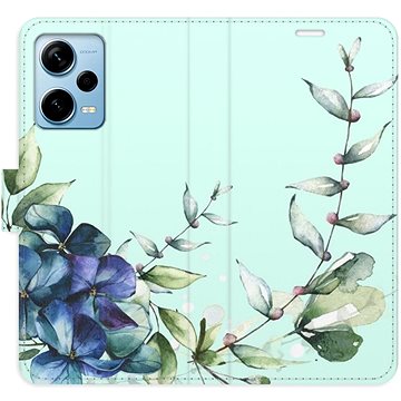 

iSaprio flip pouzdro Blue Flowers pro Xiaomi Redmi Note 12 Pro+ 5G
