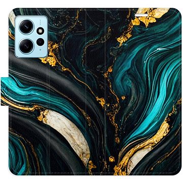 

iSaprio flip pouzdro Dark Paint pro Xiaomi Redmi Note 12 5G