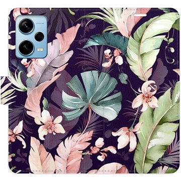 iSaprio flip pouzdro Flower Pattern 08 pro Xiaomi Redmi Note 12 Pro+ 5G