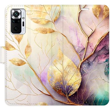 

iSaprio flip pouzdro Gold Leaves 02 pro Xiaomi Redmi Note 10 Pro