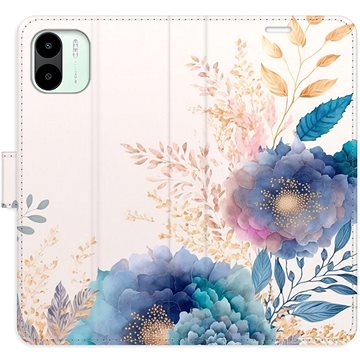 iSaprio flip pouzdro Ornamental Flowers 03 pro Xiaomi Redmi A1 / A2