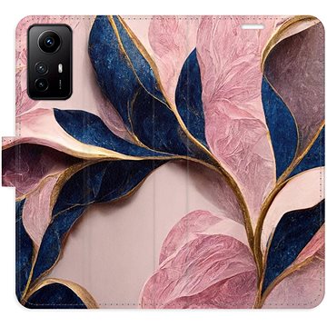 

iSaprio flip pouzdro Pink Leaves pro Xiaomi Redmi Note 12S
