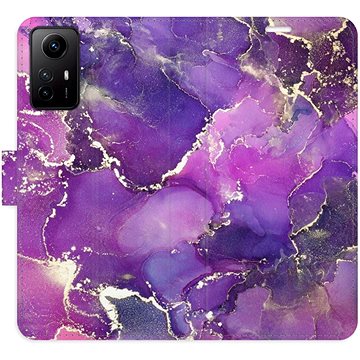 

iSaprio flip pouzdro Purple Marble pro Xiaomi Redmi Note 12S