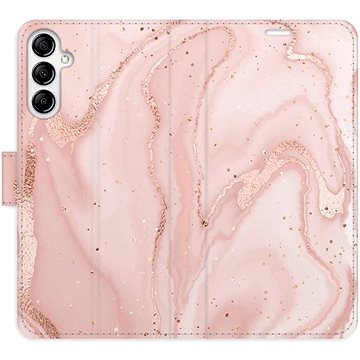 

iSaprio flip pouzdro RoseGold Marble pro Samsung Galaxy A14 / A14 5G