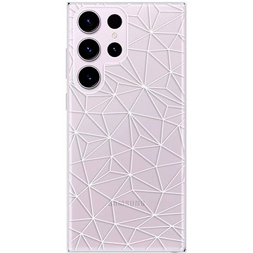 

iSaprio Abstract Triangles 03 pro white pro Samsung Galaxy S23 Ultra